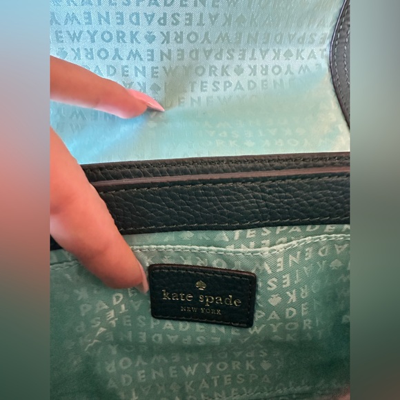 Kate Spade Teal Crossbody Bag with Tassel - Picture 8 of 12